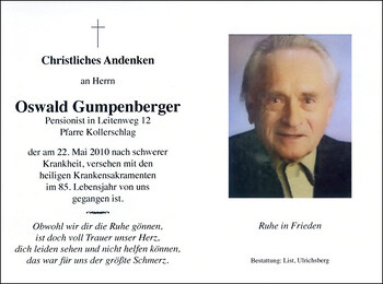 Oswald Gumpenberger